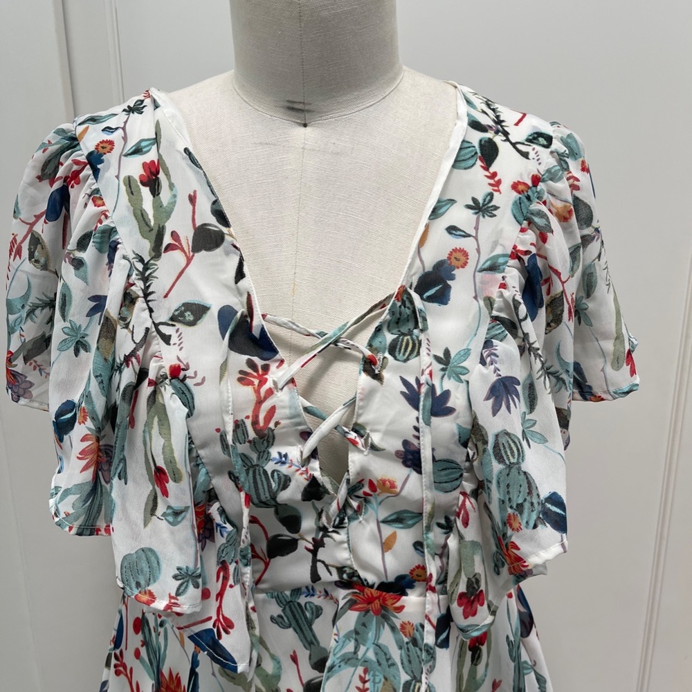 Walter Baker Dress Cactus Bloom Maxi Dress | Size 6 | NWT - Picture 4 of 5